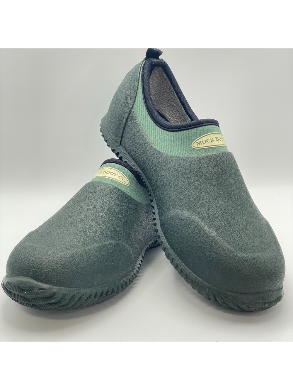 Garden Shoes Muck Boot Muckster Rubber Waterproof Slip On Clogs Green